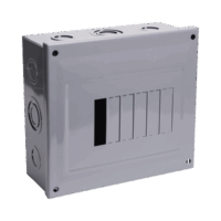 C2Q06S-p.png Centro de Carga para Sobreponer, 06 Polos, 60 A, 1 Fase 3 Hilos, 120/240 V AC, 60Hz