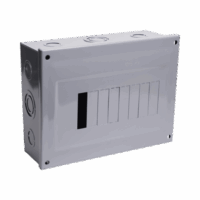 C2Q08S-p.png Centro de Carga para Sobreponer, 08 Polos, 100 A, 1 Fase 3 Hilos, 120/240 V AC, 60Hz