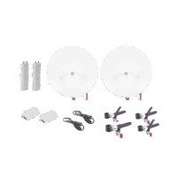 C5CTXP34KIT-p.png Kit completo de radio C5C con Antena TXP4865D34DP de 34 dBi, Frecuencia (4.9-6.5 GHz), para hasta 65 km, PoE, cable de alimentación y Jumpers Incluidos