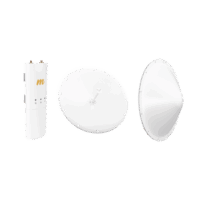 C5CTXPKIT-p.png Kit de radio C5C con Antena de 28dBi, Frecuencia (4.9-6.5 GHz), para hasta 20 km, Radomo, PoE y Jumpers Incluidos