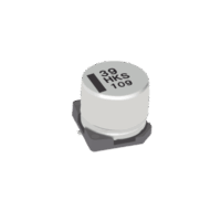 Capacitor Electrolítico de 1 µFd, SMT para Monitor RAMSEY COM-3010.