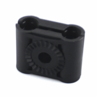 CB38-p.png Paquete de 10 Sujetadores Plasticos Para Cable Coaxial de 3/8"