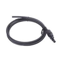 CBLMC41.5BLK-p.png Cable Fotovoltaico 1.5 m, Negro, Calibre 10 AWG con Terminal MC4-H en un Extremo