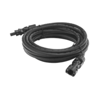 CBLMC42P5MBLKV2-p.png Cable Fotovoltaico 2.5 m, Negro, Calibre 10 AWG con Terminales MC4 en Ambos Extremos