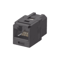 CC688BL-p.png Módulo Acoplador RJ45 a RJ45, Mini-Com, Categoría 6, Color Negro