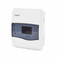 CD40E08-p.png Caja de distribución para empotrar, IP40, 08 módulos (SKU: 8101006)