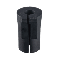 CEG06X1-p.png Pasacable Grommet de Entrada de Cable Terminado, Sencillo y Pequeño, 0.24"-0.28", Color Negro. Paquete de 12 Piezas