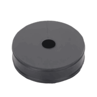 CI112-p.png Inserto de Caucho de 4" Con Un Orificio para Cable de 1/2 in