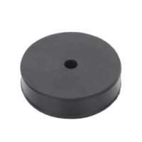 CI138-p.png Inserto de Caucho de 4" Con Un Orificio para Cable de 3/8 in