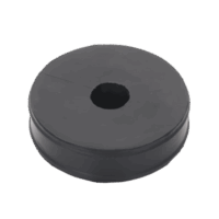 CI158-p.png Inserto de Caucho de 4" Con Un Orificio para Cable de 5/8 in