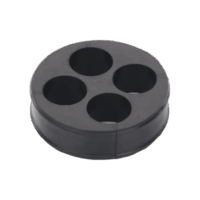 CI478-p.png Inserto de Caucho de 4" Con Cuatro Orificios para Cable de 7/8 in