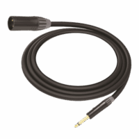 Cable de Audio | XLR 3 Polos Macho a Plug 1/4 in mono | Conector Seetronic Serie M SCMF3 - MP2X | Longitud 3m