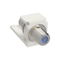 CMFWH-p.png Módulo Acoplador Coaxial Tipo F, Mini-Com, de 75 Ohms, 3.0 GHz, Color Blanco