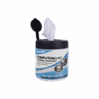 Toallas húmedas antibacteriales, para limpieza de gabinetes, equipos de cómputo, audio, vídeo y telefonía, 30 piezas