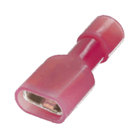 CON1013A01-p.png Terminal hembra aislada completa / Baterías con terminal macho F1 / para cables 22-16 AWG / Paquete de 25 piezas