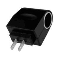 CONVCIG-p.png Convertidor de Corriente de 110 / 240 Vca a 12 Vcc / 500 mAh con enchufe para encendedor de cigarrillos.