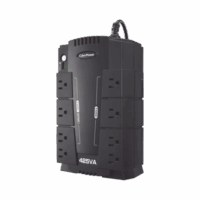 CP425SLG-p.png UPS de 425 VA/255 W, Topología Standby, Entrada 120 Vca NEMA 5-15P, Tipo Gabinete Compacto, Con 8 Tomas NEMA 5-15R