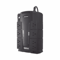 CP550SLG-p.png UPS de 550 VA/330 W, Topología Standby, Entrada 120 Vca NEMA 5-15P, Tipo Gabinete Compacto, Con 8 Tomas NEMA 5-15R