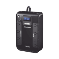 CP750LCD-p.png UPS de 750 VA/420 W, Topología Standby, Entrada 120 Vca NEMA 5-15P, Tipo Gabinete Compacto, Con 8 Tomas NEMA 5-15R