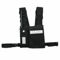 CPPSLG-p.png Pechera Universal Sin Logo con Soporte para Radio y Bolígrafo más Bolsa con Cinta Adherente para su Seguridad.