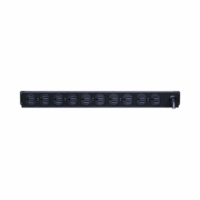 CPS1215RM-p.png PDU Básico Para Distribución de Energía, Con 10 Tomas NEMA 5-15R Traseras, 1UR, 15 Amp, 120 Vca