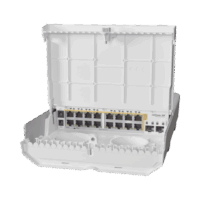 CRS31816P2SPLUSOUT-p.png (netPower 16P) Switch administrable Sistema Operativo Dual, 16 puertos c/PoE, 2 puertos 10G SFP+ para Exterior