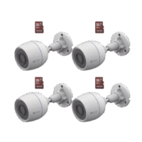 CSH3C_KM4-p.png Kit de Camaras WiFi, Incluye 4 Piezas CS-H3C y 4 Piezas HS-TF-E1/32G / Detección de Movimiento