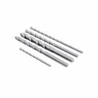D36033-p.png Juego de 5 Pzas. de Broca para Concreto, Zanco Recto (3/16", 1/4", 5/16", 3/8" y 1/2").