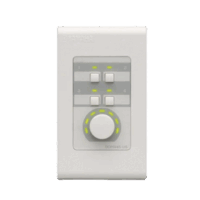 Panel de Control Digital | 1 Volumen | 4 Switches Configurables | Compatible con Procesadores Serie MA, PA, y MTX