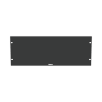 DPFP4-p.png Tapa Ciega Para Rack Estándar de 19in, Plano, de Acero, 4UR, Color Negro