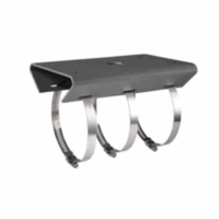 DS1275ZJBJH_127MM-p.png Montaje para Poste Vertical / Diametro de 67 a 127 mm / Acero Galvanizado (SUS304) / Color Plateado Modelo:DS-1275ZJ-BJH/127MM