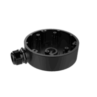 DS1280ZJDM46BLACK-p.png Caja de Conexión de Exterior Color Negro / Compatible con DS-2CD2543G2-I(S)(BLACK) Modelo:DS-1280ZJ-DM46(BLACK)