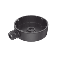 DS1280ZJDM8BLACK-p.png Caja de conexión de Exterior Color Negro / Compatible con DS-2CD2343G2-I(U)(BLACK) Modelo:DS-1280ZJ-DM8(BLACK)