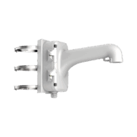 DS1604ZJPOLE-p.png Montaje de Poste para Domos Hikvision / Color Blanco / Uso en Exterior Modelo:DS-1604ZJ-POLE