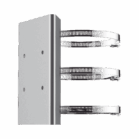 DS1673ZJP-p.png Montaje de Poste para PTZ / Acero Inoxidable / Compatible con PTZ HIKVISION Modelo:DS-1673ZJ-P