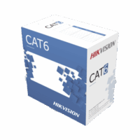 DS1LN6UEW-p.png Bobina de Cable de 305 m (1000 ft) Cat 6 / 100% Cobre / Color Blanco / Uso en Interior / PVC Modelo:DS-1LN6-UE-W