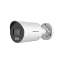 [ PROTECCIÓN ACTIVA ] Bala IP 4 Megapixel / Imagen a Color 24/7 (ColorVu) / PoE / Lente 2.8 mm / Luz Blanca 40 mts / Exterior IP67 / Luz Intermitente y Alerta de Audio / ACUSENSE (Filtro de Falsas Alarmas) / WDR 130 dB / Captura Facial / ACUSEARCH Modelo:DS-2CD2047G2H-LIU/SL