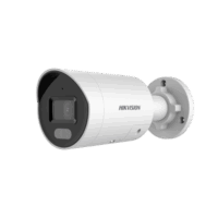 [ PROTECCIÓN ACTIVA ] Bala IP 4 Megapixel / Imagen a Color 24/7 (ColorVu) / PoE / Lente 2.8 mm / Luz Blanca 40 mts / Exterior IP67 / Luz Intermitente y Alerta de Audio / ACUSENSE (Filtro de Falsas Alarmas) / WDR 130 dB / Captura Facial / ACUSEARCH Modelo:DS-2CD2047G2-LU/SL(C)