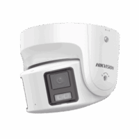[ protecciÓn activa ] turret ip panorámica 8 megapíxel / 2 lentes 4 mm (180°) / imagen a color 24/7 (colorvu) / poe / wdr 130° / ip67 / acusense / luz estroboscópica y alarma audible / 30 mts luz blanca / micro sd DS-2CD2387G2P-LSU/SL(C)