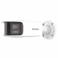 [ PROTECCIÓN ACTIVA ] Bala IP Panorámica 8 Megapixel / 180° / Lente 4 mm / Imagen a Color 24/7 / PoE / WDR 130° / IP67 / ACUSENSE / Protección Activa (Luz Estroboscópica y Alarma Audible) / 40 mts Luz Blanca / MicroSD Modelo:DS-2CD3T87G2P-LSU/SL(C)