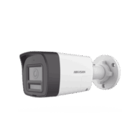 [Audio de 2 Vías] Bala TURBOHD 2 Megapixel (1080p) / Lente 2.8 mm / Dual Light (30 mts IR EXIR + 20 mts Luz Blanca) / Audio de Dos Vías por Coaxitron (Micrófono y Bocina Integrado) / Exterior IP67 / Metal / dWDR Modelo:DS-2CE16D0T-LTS