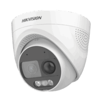 DS2CE72DF3TPIRXOS-p.png turret turbohd 2 megapixeles (1080p) / imagen a color 24/7 / lente 2.8 mm / luz blanca 20 mts / exterior ip67 / wdr 130db / sensor pir / sirena integrada / estrobo rojo – azul / micrófono integrado DS-2CE72DF3T-PIRXOS