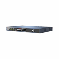 DS3E0318PE-p.png Switch PoE 250 Metros Larga Distancia / 16 Puertos 802.3at (30 W) 100 Mbps + 2 Puertos Gigabit + 2 Puertos SFP