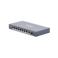 DS3E0510HPE-p.png Switch PoE+ / No Administrable / 6 Puertos 10/100/1000 Mbps PoE+ / 2 Puertos 1000 PoE++(90 W) / 1 Puerto 1000 Mbps Uplink + 1 Puerto SFP / PoE hasta 250 Metros / 110 Watts