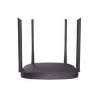 DS3WR12C-p.png Router Inalámbrico WISP / Hasta 1200 Mbps / Doble Banda AC (2.4 GHz y 5 GHz) / 4 Puertos 10/100 Mbps / 4 Antenas Omnidireccional de 5 dBi / Interior Modelo:DS-3WR12C