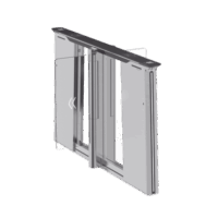 DSK3B961TXM_DPIQLDP90-p.png Torniquete con Reconocimiento Facial y Lector QR Embebidos / CENTRAL / 100 mil usuarios / Carril de 90 Cms / Requiere Torniquete Izquierdo y Derecho Modelo:DS-K3B961TX-M/DPIQL-DP90