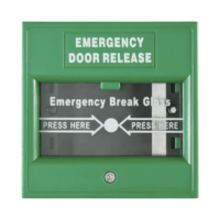 DSK7PEB-p.png Botón de Salida de Emergencia / Color Verde / Interior / NO / NC Modelo:DS-K7PEB