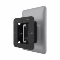 DSKAB6W1-p.png Bracket con Ángulo Ajustable de 45° para Biometricos Faciales Min Moe / Compatible con DS-K1T (Revisar Modelos Compatibles) Modelo:DS-KAB6-W1