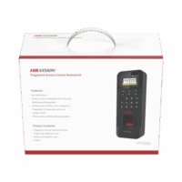DSKAS261-p.png Kit de Control de Acceso TODO INCLUIDO con Lector de Huellas y Tarjetas / 3,000 Huellas / Compatible con App Hik-Connect / Incluye Electroimán Botón de Salida y Montajes Z y L para imán (DS-K1T804) Modelo:DS-KAS261