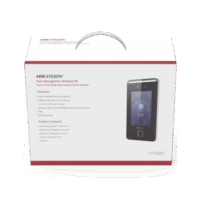 DSKAS541-p.png Kit de Control de Acceso TODO INCLUIDO con Lector de Rostros, QRs , Tarjetas y Huellas / 3,000 Rostros / Compatible con App Hik-Connect / Videoportero / Incluye Electroimán Botón de Salida y Montajes Z y L para imán Modelo:DS-KAS541